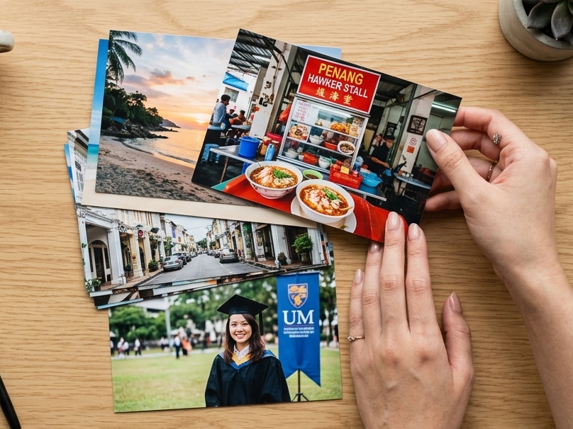 High quality custom photo printing online with glossy finish